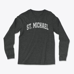 St Michael Parish Varsity Arch Light Soft Long Sleeve T-Shirt