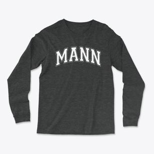 Mann Elementary School Varsity Arch Light Soft Long Sleeve T-Shirt