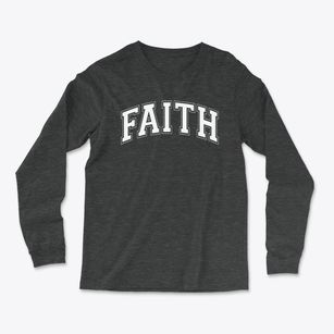 Faith Christian School Varsity Arch Light Soft Long Sleeve T-Shirt