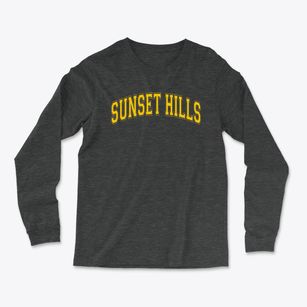 Sunset Hills Elementary School Varsity Arch Light Soft Long Sleeve T-Shirt