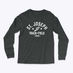 St Joseph Parish Track and Field Light Soft Long Sleeve T-Shirt