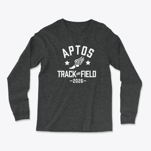 Aptos Middle School Track and Field Light Soft Long Sleeve T-Shirt