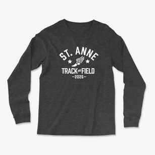 Saint Anne School Track and Field Light Soft Long Sleeve T-Shirt