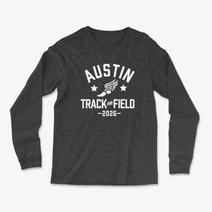 Austin High School Track and Field Light Soft Long Sleeve T-Shirt