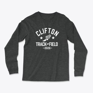 Clifton Elementary School Track and Field Light Soft Long Sleeve T-Shirt