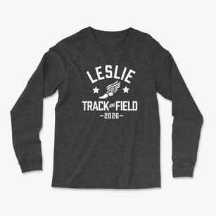 Leslie County Area Vocational Center Track and Field Light Soft Long Sleeve T-Shirt