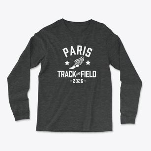 Paris High School Track and Field Light Soft Long Sleeve T-Shirt
