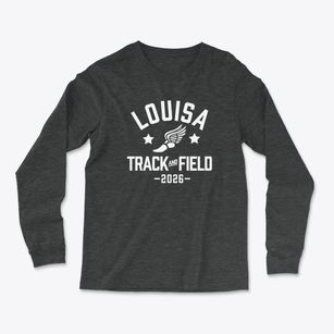 Louisa Upper Elementary School Track and Field Light Soft Long Sleeve T-Shirt
