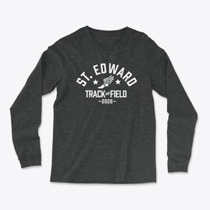 Saint Edward School Track and Field Light Soft Long Sleeve T-Shirt