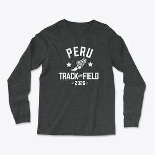 Peru Elementary School Track and Field Light Soft Long Sleeve T-Shirt