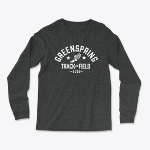 Greenspring Middle School 82 Track and Field Light Soft Long Sleeve T-Shirt