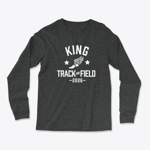 Martin Luther King High School Track and Field Light Soft Long Sleeve T-Shirt