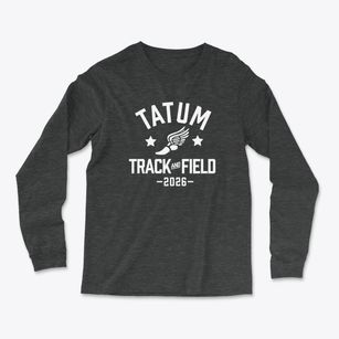 Tatum High School Track and Field Light Soft Long Sleeve T-Shirt