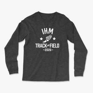 Immaculate Heart Of Mary School Track and Field Light Soft Long Sleeve T-Shirt