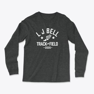 L J Bell Elementary School Track and Field Light Soft Long Sleeve T-Shirt