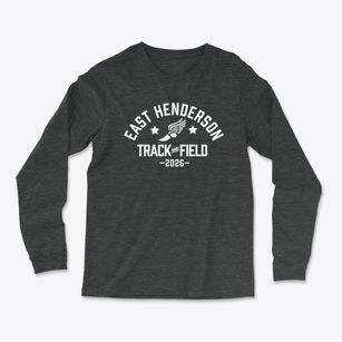 East Henderson Senior High School Track and Field Light Soft Long Sleeve T-Shirt