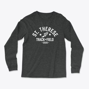St Therese Parish Track and Field Light Soft Long Sleeve T-Shirt