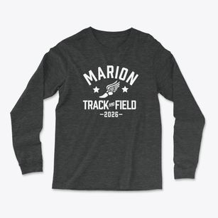 Marion Intermediate School Track and Field Light Soft Long Sleeve T-Shirt
