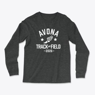 Avona Elementary School Track and Field Light Soft Long Sleeve T-Shirt
