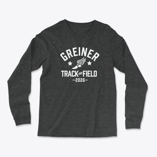 Greiner Middle School Track and Field Light Soft Long Sleeve T-Shirt