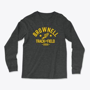 Brownell Elementary School Track and Field Light Soft Long Sleeve T-Shirt