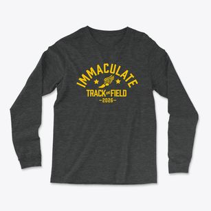 Immaculate Conception School Track and Field Light Soft Long Sleeve T-Shirt