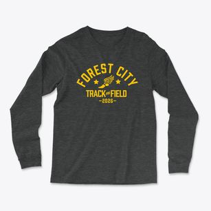 Forest City Elementary School Track and Field Light Soft Long Sleeve T-Shirt