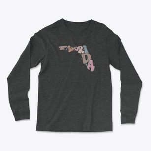  Florida Pastel Light Soft Long Sleeve T-Shirt