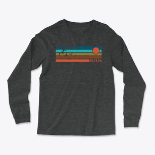 Bunkerville Nevada Blissful Sunset Light Soft Long Sleeve T-Shirt