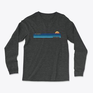Mccook Illinois Water View Light Soft Long Sleeve T-Shirt