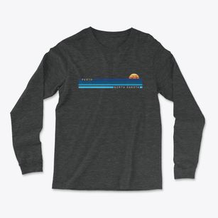 Perth North Dakota Water View Light Soft Long Sleeve T-Shirt