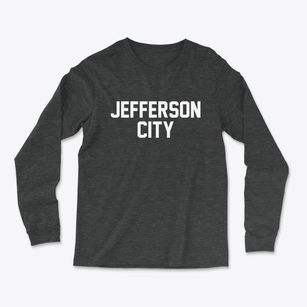 Jefferson City Missouri Classic Block Light Soft Long Sleeve T-Shirt