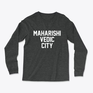 Maharishi Vedic City Iowa Classic Block Light Soft Long Sleeve T-Shirt
