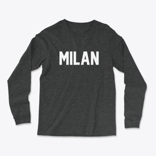 Milan Georgia Classic Block Light Soft Long Sleeve T-Shirt