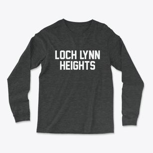 Loch Lynn Heights Maryland Classic Block Light Soft Long Sleeve T-Shirt