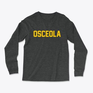 Osceola Iowa Classic Block Light Soft Long Sleeve T-Shirt