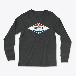 Desoto Texas Diamond Star Light Soft Long Sleeve T-Shirt