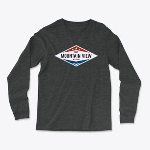 Mountain View Missouri Diamond Star Light Soft Long Sleeve T-Shirt