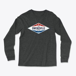 Owensville Indiana Diamond Star Light Soft Long Sleeve T-Shirt