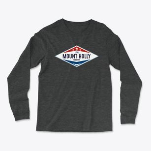 Mount Holly Vermont Diamond Star Light Soft Long Sleeve T-Shirt