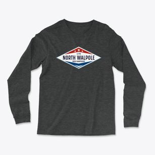 North Walpole New Hampshire Diamond Star Light Soft Long Sleeve T-Shirt