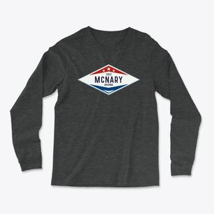 Mcnary Arizona Diamond Star Light Soft Long Sleeve T-Shirt