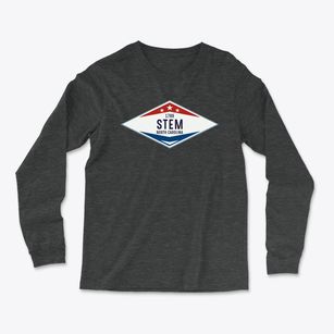 Stem North Carolina Diamond Star Light Soft Long Sleeve T-Shirt