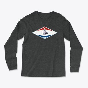 Iuka Kansas Diamond Star Light Soft Long Sleeve T-Shirt
