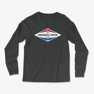 Homewood Canyon California Diamond Star Light Soft Long Sleeve T-Shirt
