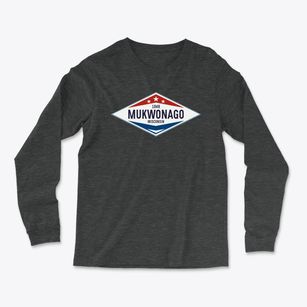 Mukwonago Wisconsin Diamond Star Light Soft Long Sleeve T-Shirt