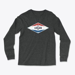 Logan Ohio Diamond Star Light Soft Long Sleeve T-Shirt