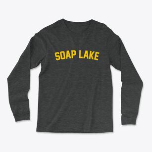 Soap Lake Washington Classic Curve Light Soft Long Sleeve T-Shirt