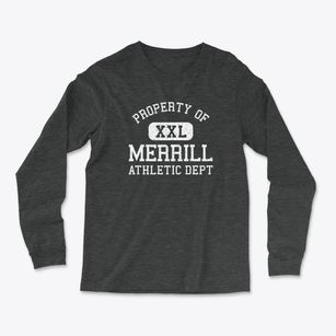 Merrill Oregon Athletic Dept Light Soft Long Sleeve T-Shirt
