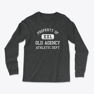 Old Agency Montana Athletic Dept Light Soft Long Sleeve T-Shirt